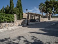 Residential Area in Mallorca: Clear Sky Day