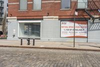 Residential Area in Manhattan: Brickwork and Graffiti