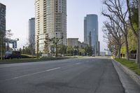 Residential Area: A Neighborhood with Green Grass and Trees