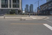 Residential Area in Ontario: A View of an Asphalt Road