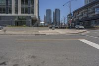 Residential Area in Ontario: A View of an Asphalt Road