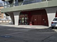 Residential Area: A Parking Lot in Berlin