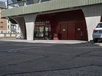 Residential Area: A Parking Lot in Berlin