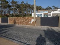 Residential Area in Porto, Portugal: Cobblestone Road