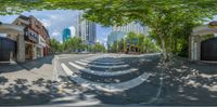 a photo with no people in it that appears to be a crosswalk area at an intersection