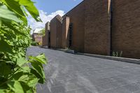 Residential Area in Toronto: Brick House and Green Grass