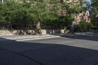 Residential Area in Toronto: A Hard Shadow on the Street