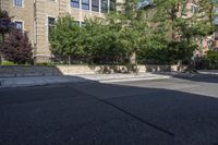 Residential Area in Toronto: A Hard Shadow on the Street