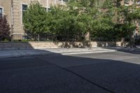 Residential Area in Toronto: A Hard Shadow on the Street