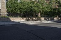 Residential Area in Toronto: A Hard Shadow on the Street