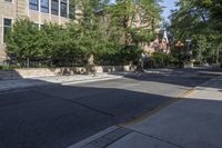 Residential Area in Toronto: A Hard Shadow on the Street