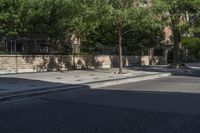 Residential Area in Toronto: A Hard Shadow on the Street