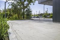 Residential Area in Toronto, Ontario with a House and Vegetation (001)