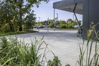 Residential Area in Toronto, Ontario with House and Vegetation