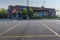 Residential Area in Toronto: A View of a Parking Lot