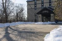 Residential Area in Toronto: Suburban House Surrounded by Nature