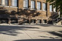 Residential Area in Town: Houses and Neighborhood Infrastructure