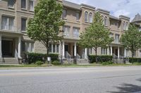 Residential Area Townhome Architecture in Toronto