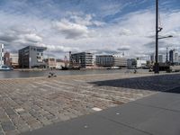 Residential Area by the Waterfront in Germany