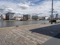 Residential Area by the Waterfront in Germany