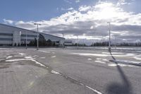 Winter Landscape in a Residential Area