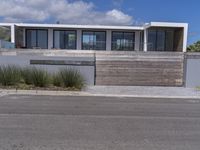 modern residence in the middle of the hills, with the view of the bay and mountains