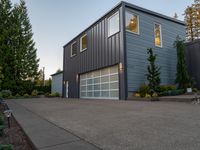 Residential Building on a Concrete Street