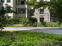 Residential Building in Germany with Grass Vegetation