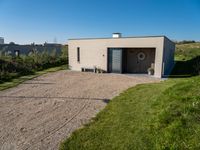 Residential Building in Holland: Day Landscape