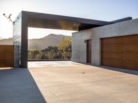 Modern Residential Building in Los Angeles, California, USA