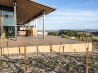 Residential Building in the Mountain Landscape