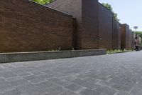 Residential Building in Toronto: Green Grass and Paver Pathways