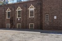 Residential Buildings with Brick Facades in Toronto 001