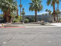 Modern residential home in Palm Springs, California, USA