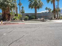 Modern residential home in Palm Springs, California, USA