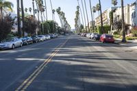 Residential Lane in California: A Suburban Scene