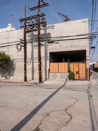 Residential Area in Los Angeles: Concrete and Asphalt