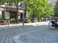 Residential Neighborhood in Berlin: Mixed-Use Buildings