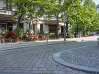 Residential Neighborhood in Berlin: Mixed-Use Buildings