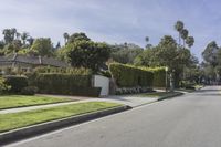 Residential Neighborhood in Los Angeles, California