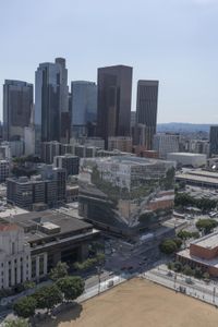 Residential Neighborhood and Open Space in Los Angeles