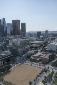 Residential Neighborhood and Open Space in Los Angeles