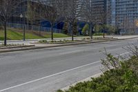 Residential Neighborhood in Toronto with High-Rise Buildings