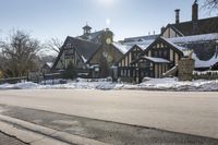 Residential Neighborhood in Toronto with Tree-Lined Street