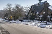 Residential Neighborhood in Toronto with Tree-lined Street