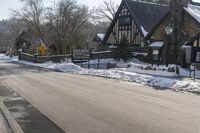 Residential Neighborhood in Toronto with Tree-Lined Street