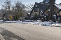 Residential Neighborhood in Toronto with Tree-Lined Street