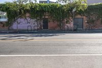 Residential Neighborhood in Los Angeles with Clear Sky