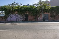 Residential Neighborhood in Los Angeles with Clear Sky