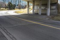 Residential Road: Asphalt Underpass